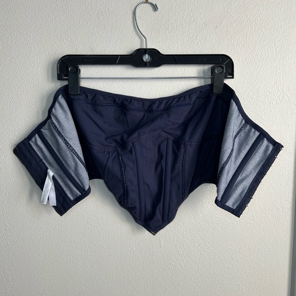 Urban Outfitters Out From Under Strapless Denim Bustier Corset Top Size L - Picture 11 of 11